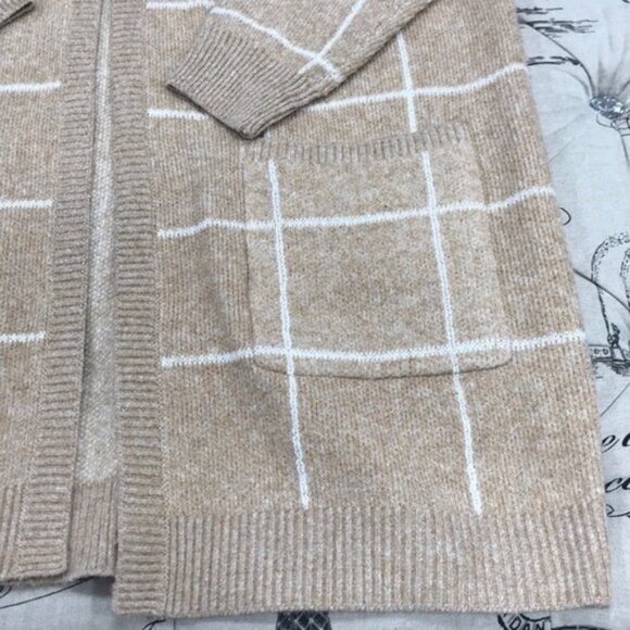 Vero Moda Check Open Front Cardigan - Picture 4 of 6